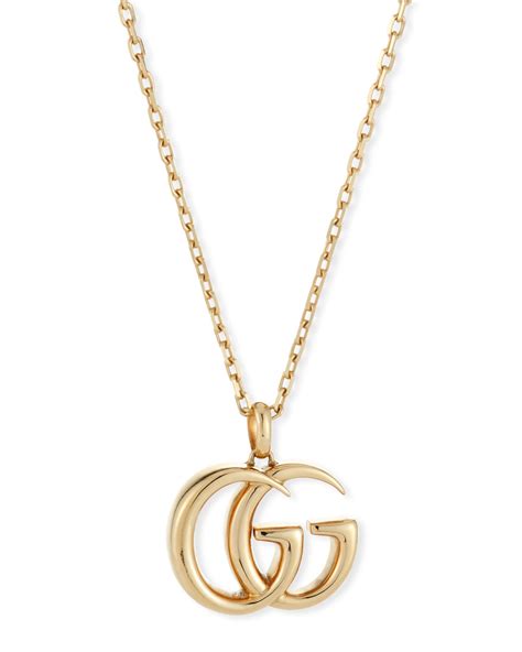 Gucci gold necklace collection